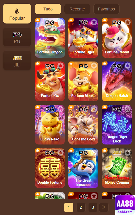 Jogos Certificados aa88.com